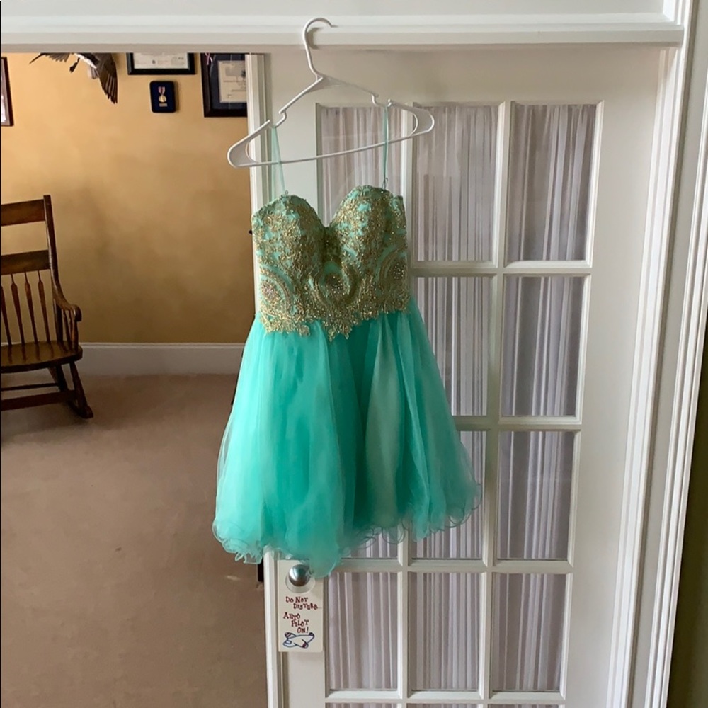 Prom / Homecoming strapless dress